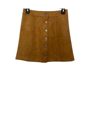 Forever 21 Faux Suede Mini Skirt
